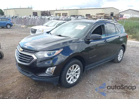 2018 Chevrolet Equinox Lt из США, поврежденный, VIN 2GNAXSEV5J6338378